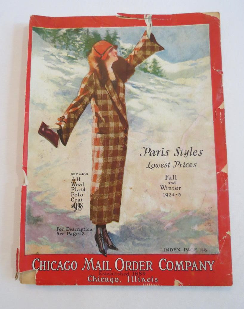 Time Capsule For 1924 - The Chicago Mail Order Company Catalog
