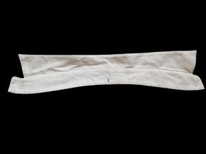 early vintage detachable white work collar size 16