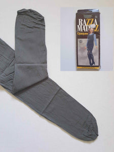 vintage grey opaque tights by Razza matazz - mids