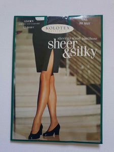 New old stock navy blue pantyhose tights by kolotex - talls