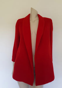 vintage 1970s wool jacket with tie fastening by sportscraft small