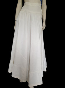 vintage 1940s petticoat skirt made from 1930s Brunton's flour sack XXS