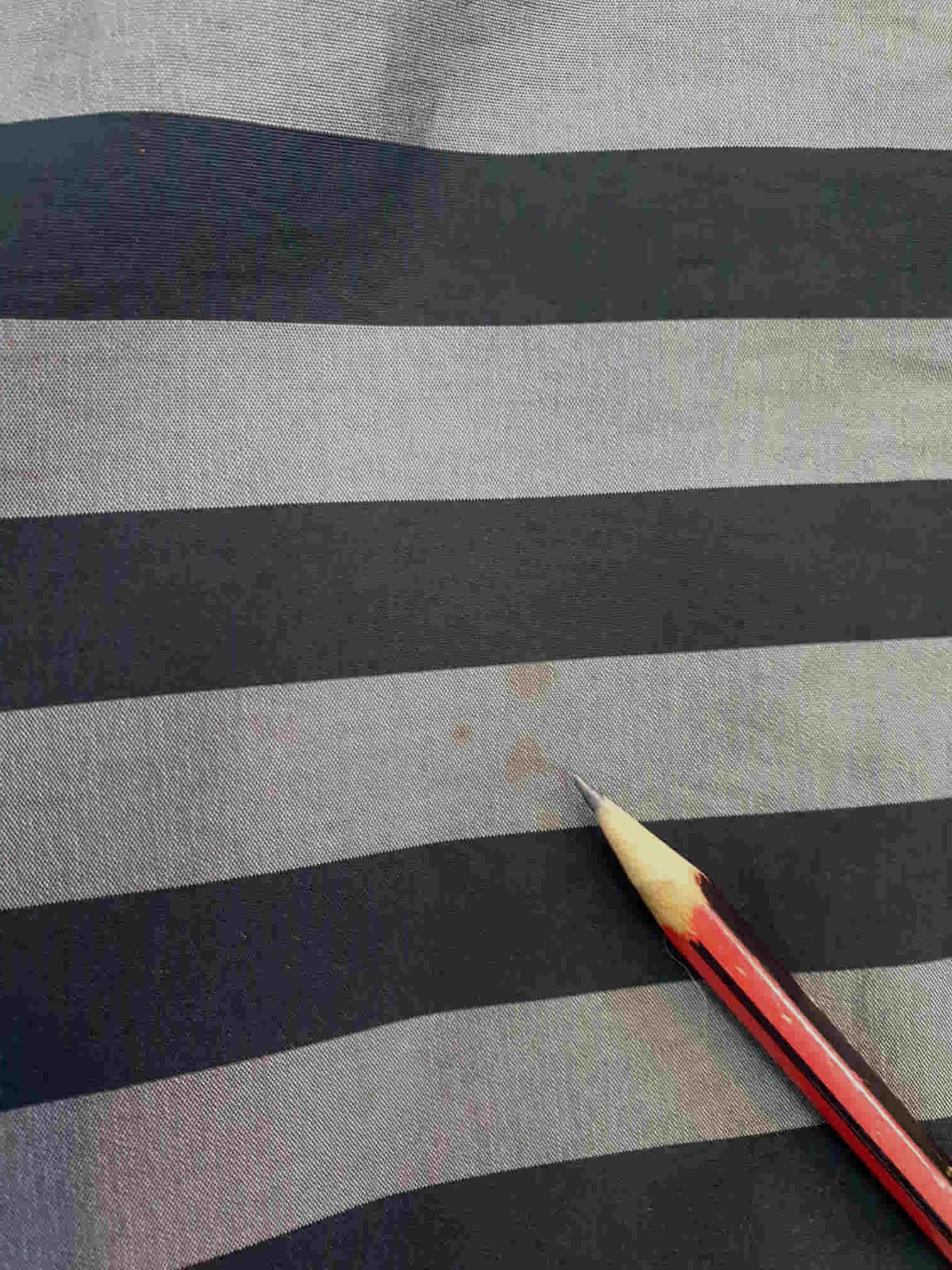 1980s Teena Varigos Grey & Black Striped Longline Jacket - M