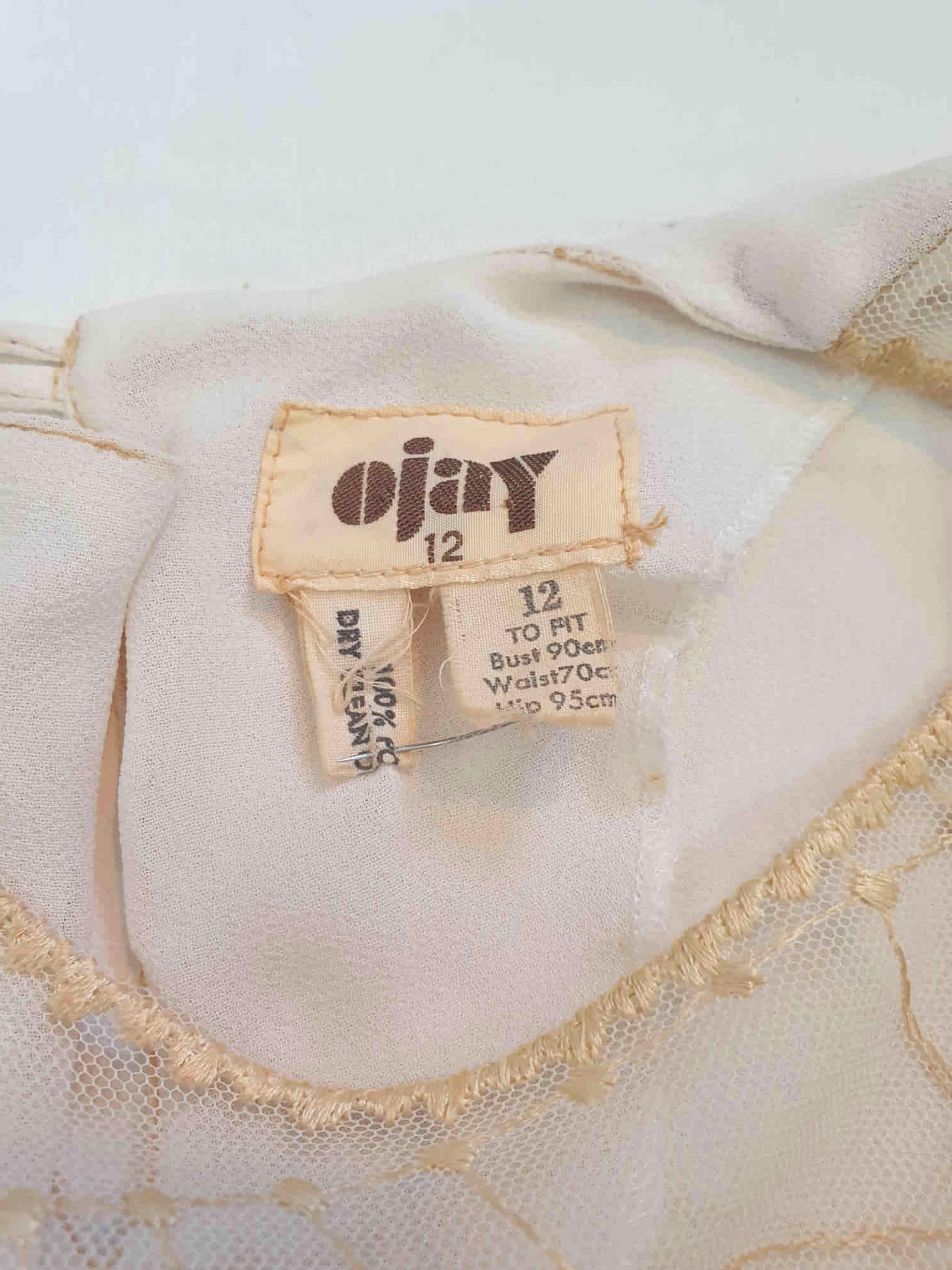 Ojay label 1970s