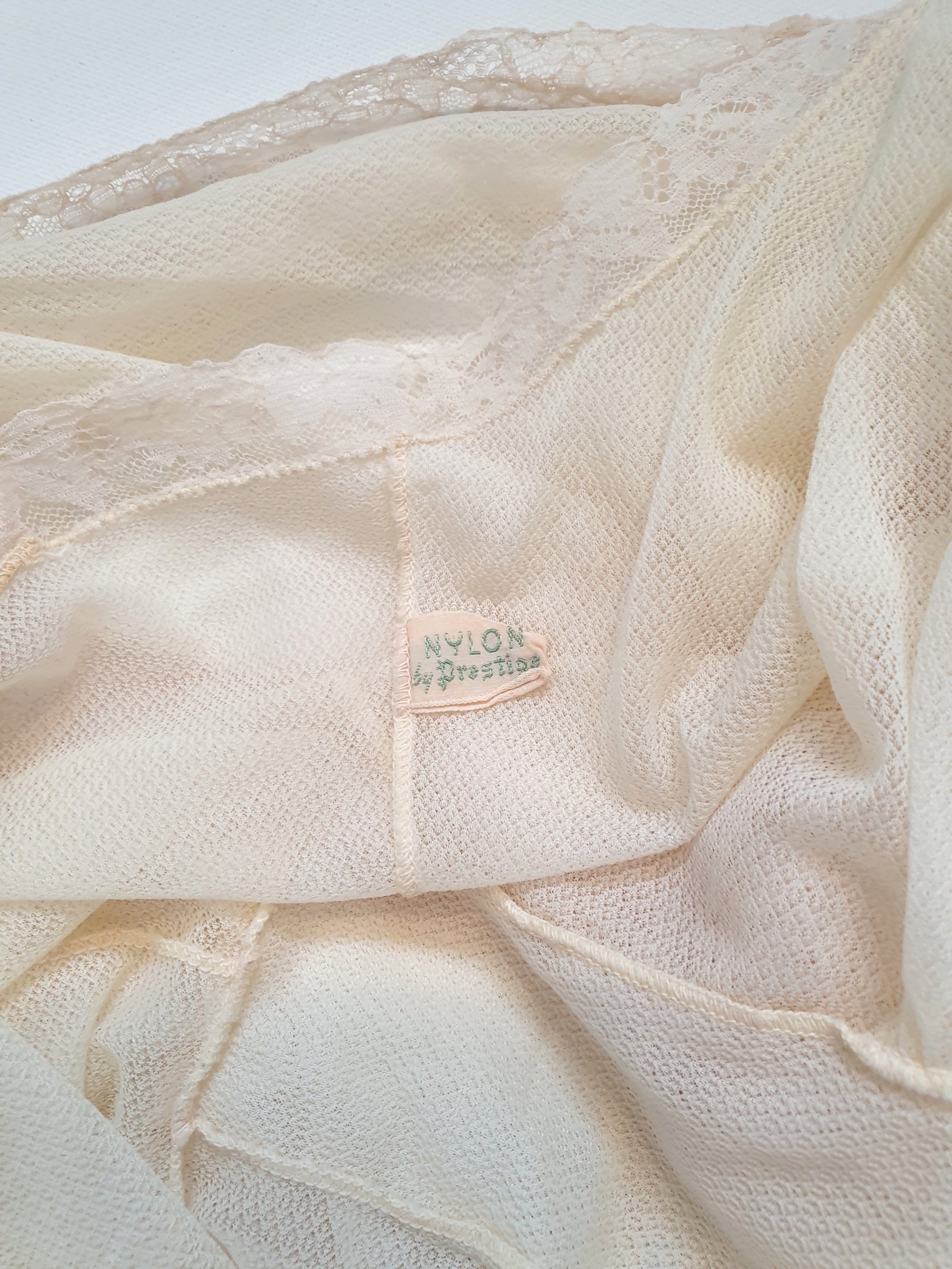 1950s prestige lingerie label