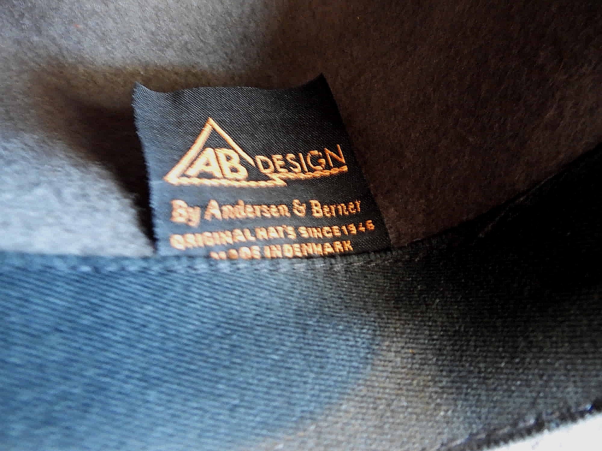 vintage Andersen & Berner label