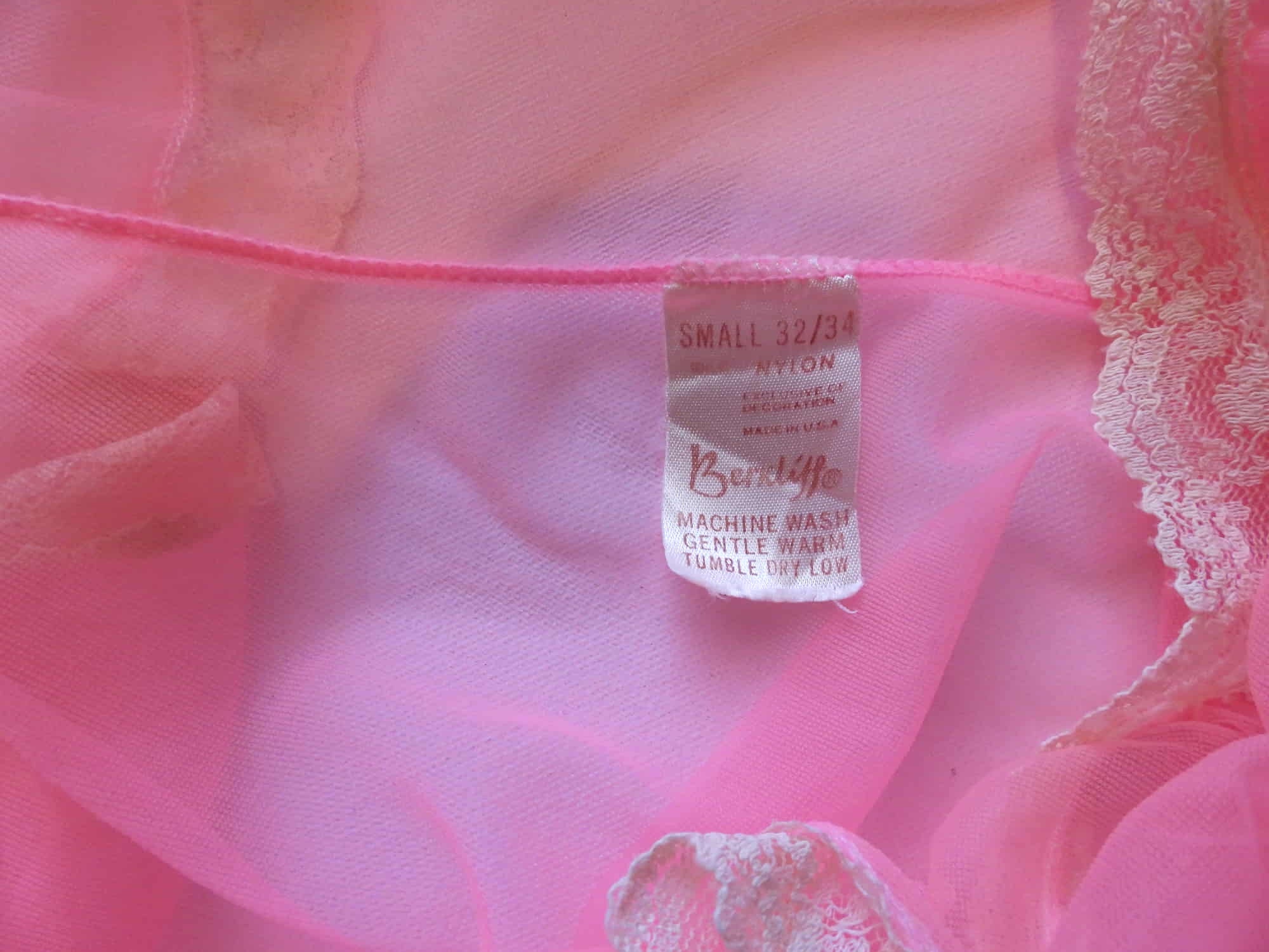 1960s Berkliff lingerie label