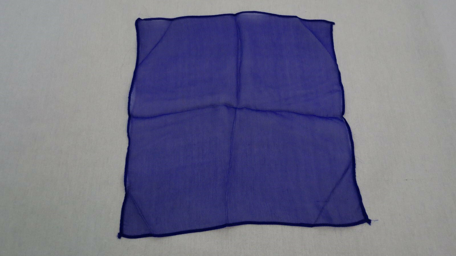 vintage pocket square handkerchief purple blue