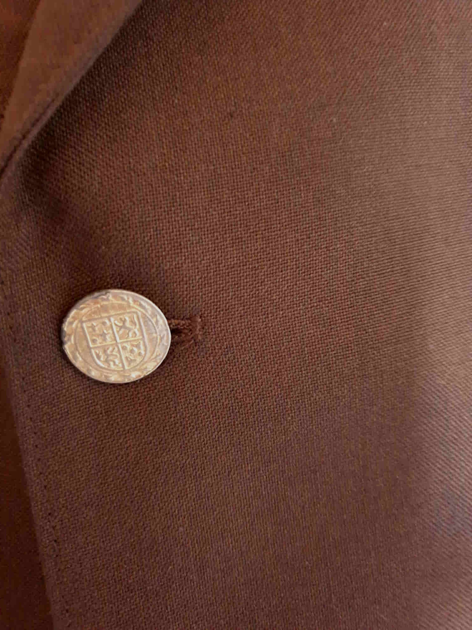 1970s Chocolate Brown Blazer by Stafford Ellinson - XL, 46R
