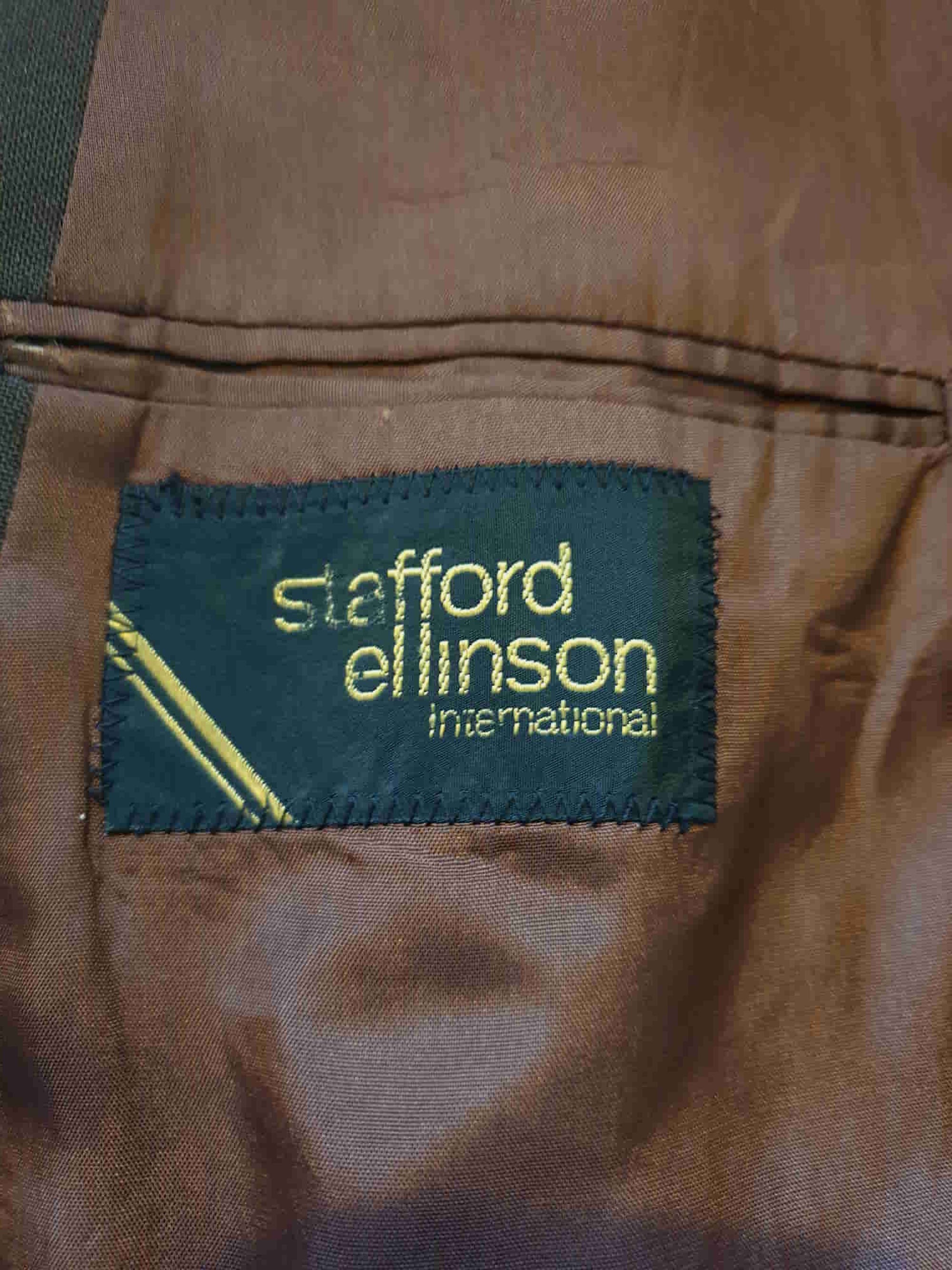 Vintage 1970s Stafford Ellinson label