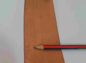 1940s vintage copper satin tie by beaucaire