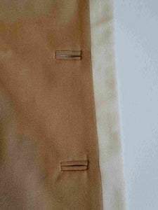 1970s vintage tan wool cropped jacket by gulp