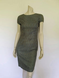 1960s vintage sage green lace dress by bardot melbourne