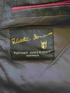 1970s vintage grey jacket by fletcher jones charles bud tingwell estate