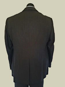 bud tingwell estate 1970s grey pin striped suit