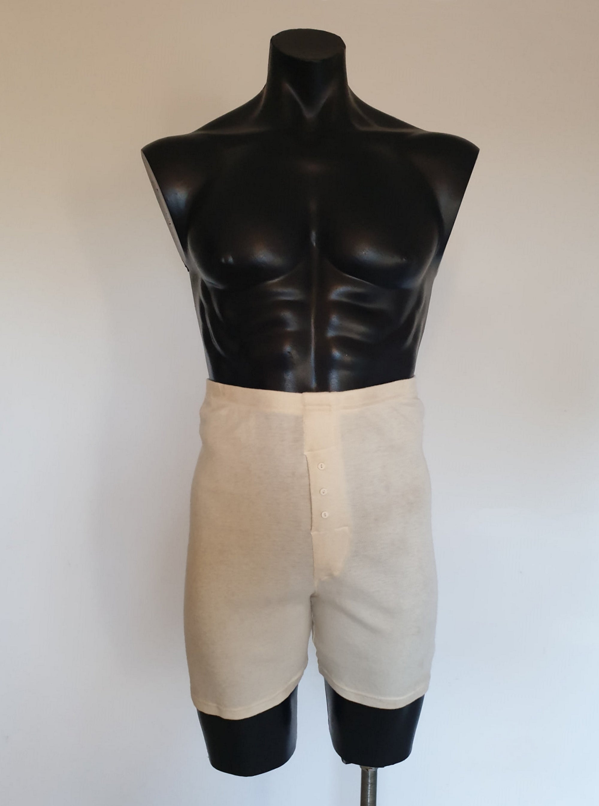 retro vintage style wool thermal trunks small