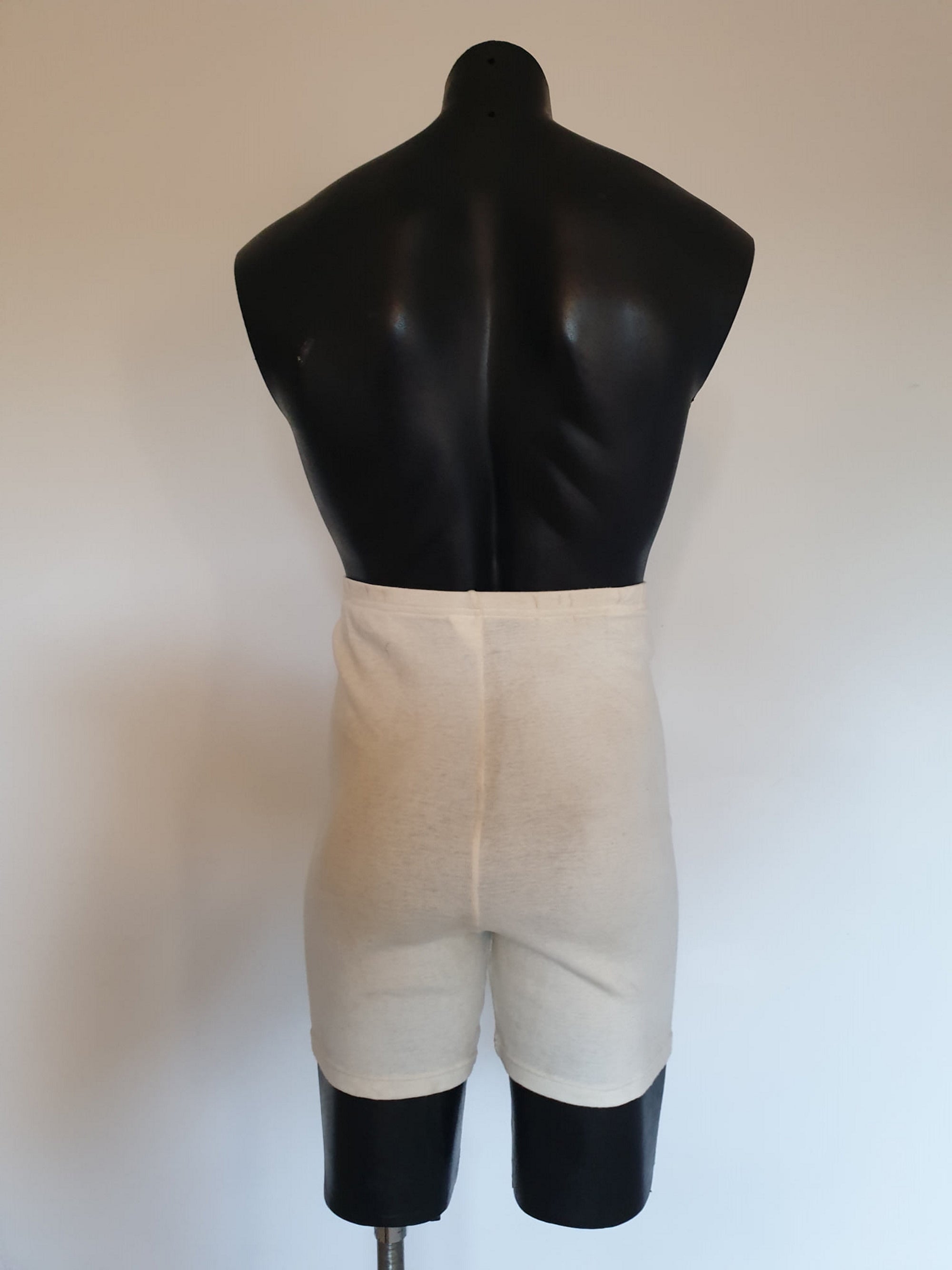 retro vintage style wool thermal trunks small