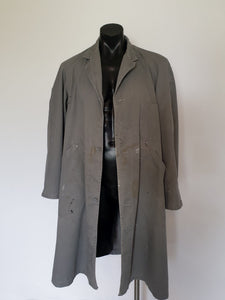 Distressed Grey Dustcoats - Vintage Workwear