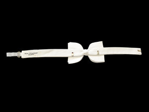 vintage white marcella bow tie white tie formal