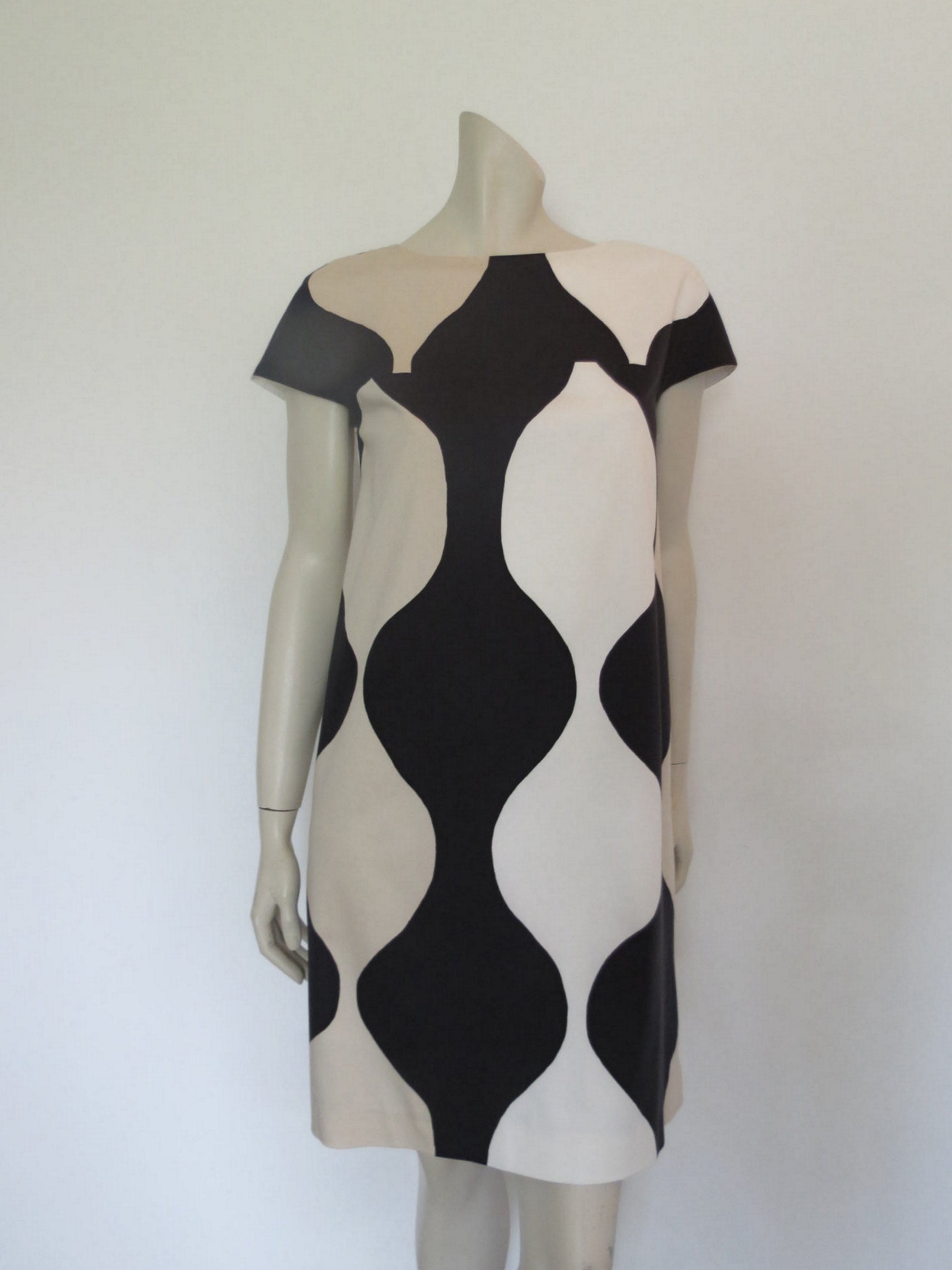 Marimekko - Designer - Geometric Dress - Bust 86 cm